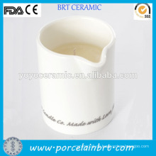 Keramik Auslauf Massage Kerze Jar